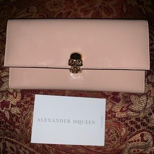 NEW! Authentic Alexander McQueen Skull Wallet